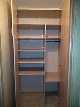 Встраиваемый шкаф в нишу/гардеробную 